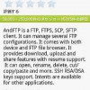 XPERIAからFTPサーバを操作できる「AndFTP」